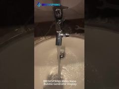 BRISKSPRING マイクロナノバブル発生器ディスプレイ