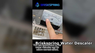 当社の水スケール除去剤の実際の応用例とそのマイクロカレント効果。
