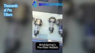 Briskspring Pre フィルターで何千ものオプションを選択可能