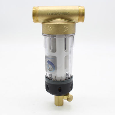 Scrapper、40ミクロンの再使用可能なFlushableのPre-Filtrationシステムが付いている沈殿物水前フィルターの下の回転