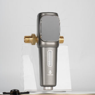 スマートタイマー自動逆洗ウォータープレフィルター、40～300μmフィルター定格、SUS316Lステンレス鋼メッシュ、6T/H流量