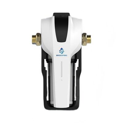 BRISKSPRING スマートフィルターの寿命指標,PP+炭素複合カートリッジ,15L/minの流量率のコンパクト中央水浄機