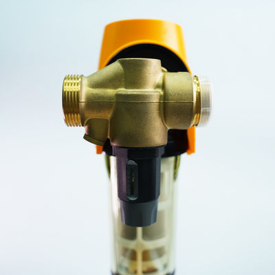CE スピン ダウン水堆積物フィルター家全体の Flushable 浄水器 3/4IN コネクタ