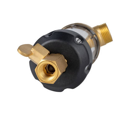 全家使用向け、両面スクレープ深層洗浄機能を備えたハイエンド再利用可能逆洗沈殿物フィルター