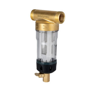 最新の食品級水予フィルター 50 マイクロン 再利用可能な設計 家庭用水のためのバックウォッシュと深層浄化システム