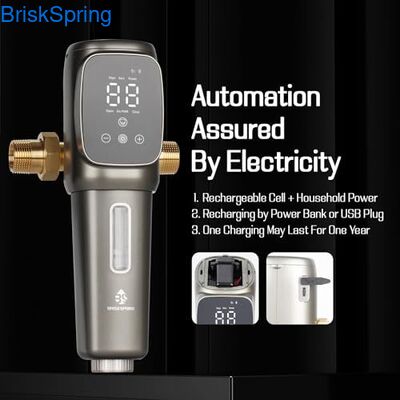 40 マイクロン 完全自動 再利用可能 スピンダウン 水前フィルター 沈殿物除去