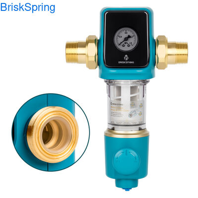 軽量な全屋用水予濾器 食品グレードのステンレス鋼アンチブロック構造と22 GPMの流量率