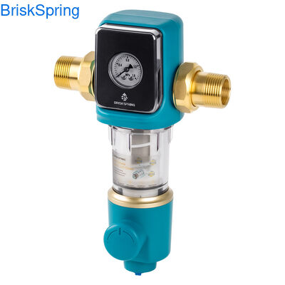 コンパクトな1.08KGの水前フィルター 詰まり防止設計と全システム保護