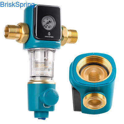 コンパクトな1.08KGの水前フィルター 詰まり防止設計と全システム保護