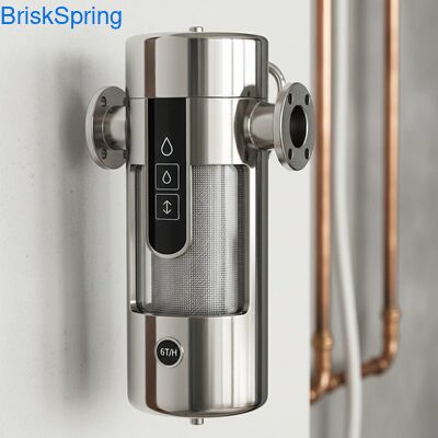 ハイフロー 6T H 316L ステンレス・スチール・メッシュ 触覚制御付き全屋用水フィルター