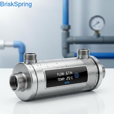 ハイフロー 6T H 316L ステンレス・スチール・メッシュ 触覚制御付き全屋用水フィルター