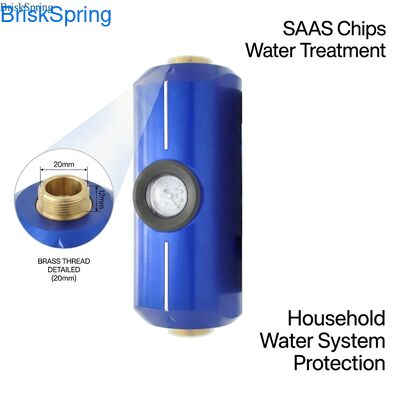 耐久性のある水安全水軟化器 家庭用水システム用のSAASチップ付き脱熱器