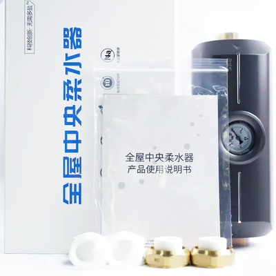 Y1 家全体用物理水軟水器（圧力計一体型、塩不要スケール制御用）