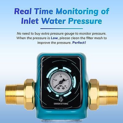 第10世代 全館浄水器 前置フィルター 40μm 濾過精度 水力駆動スクレーピング 再利用可能メッシュフィルター