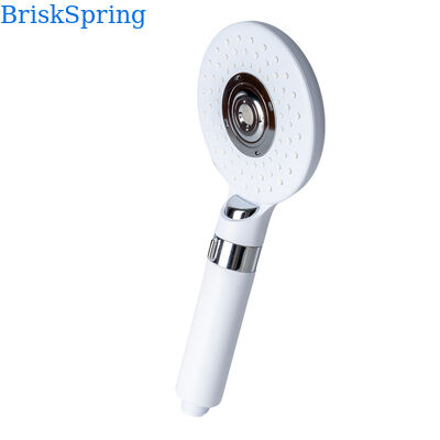 BriskSpring マイクロナノバブル ハンディシャワー 3段階噴射モード 節水 SUS304ステンレス製