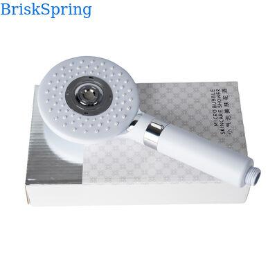 BriskSpring マイクロナノバブル ハンディシャワー 3段階噴射モード 節水 SUS304ステンレス製