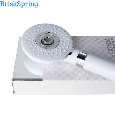 BriskSpring マイクロナノバブル ハンディシャワー 3段階噴射モード 節水 SUS304ステンレス製