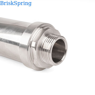 BriskSpring High Efficiency Whole House Water Descaler System with SAAS Ion Polarization Technology 4T/H Flow Rate and H59-1 Brass Material