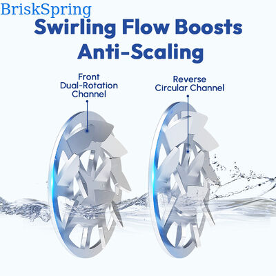 Salt Free Non Electric Water Descaler and Water Scale Inhibitor with 10 Year Service Life for Whole House Inline Physical Scale Control