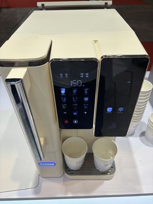 製氷機付き卓上ウォーターディスペンサー – 4-in-1 瞬間温水、冷水、浄水、製氷システム