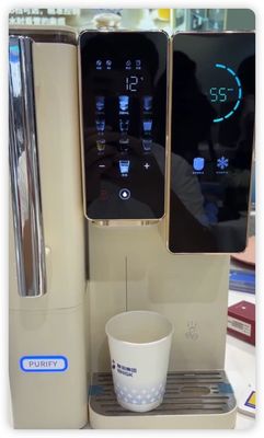 コンパクト卓上ウォーターディスペンサー（製氷機付き）｜インスタント温冷水