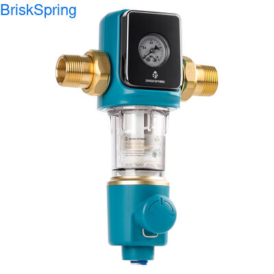 軽量な全屋用水予濾器 食品グレードのステンレス鋼アンチブロック構造と22 GPMの流量率