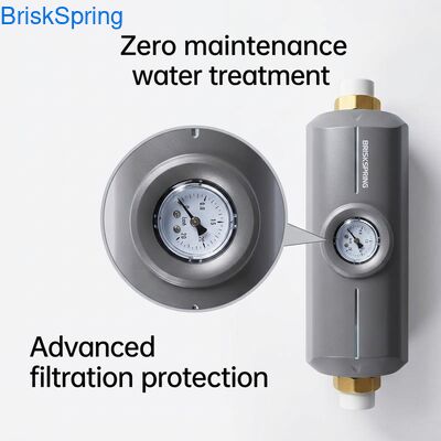 スパおよびろ過システム用のメンテナンス不要の物理的スケール抑制水デスケーラー