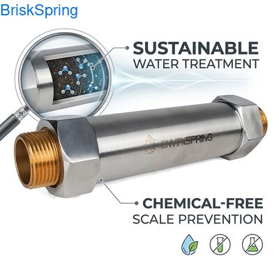 先進的な塩なし硬水システム：ゼロメンテナンスのスケーリング制御のための化学薬品フリー脱スケール剤＆コンディショナー