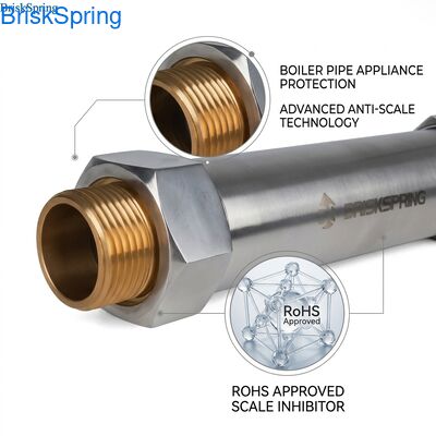 水垢除去剤、塩分を含まないシステム、ボイラー、パイプ、および家電製品用スケール防止水処理剤、RoHS承認0.15MPa