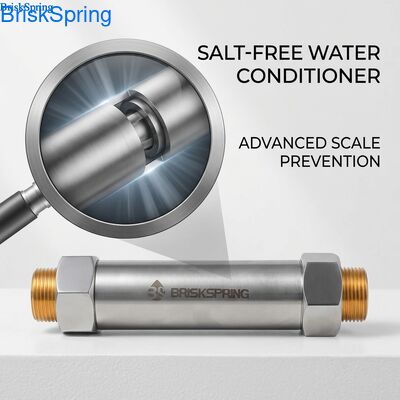 家全体用無塩水軟水器：スケール付着を防ぎ、配管や家電製品をメンテナンスフリーのシステムで保護