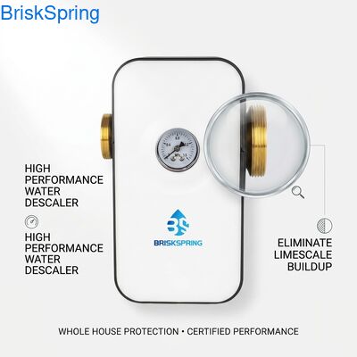 NSF認証高性能自己給電型全戸用水垢除去装置