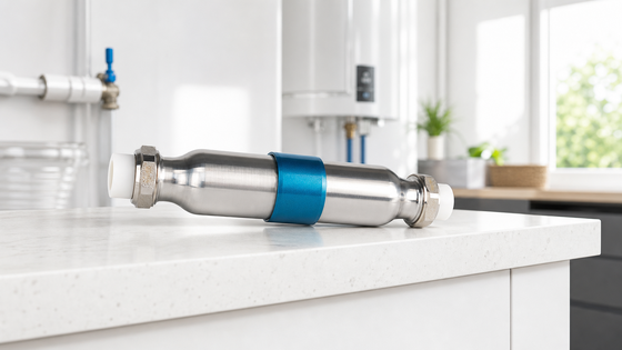 塩のない物理的な水脱熱器,コンパクトなインライン設計で,全家規模の制御 - 電気を必要としません