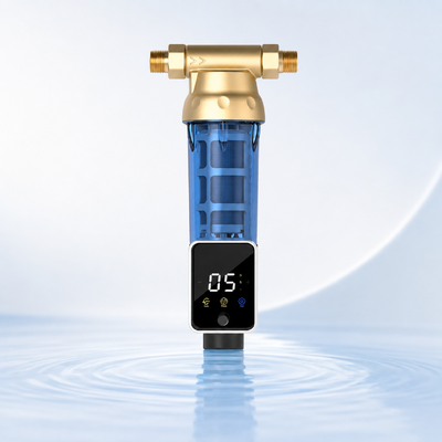 BriskSpring Q2-BS 全自動全館沈殿物プレフィルター 40ミクロンろ過 SUS316L ステンレスメッシュ