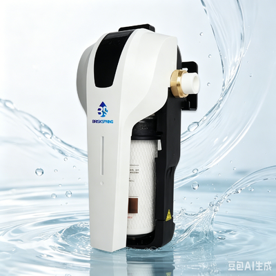 3秒回転・変更カートリッジと高流量 15 L/min 中央浄水器