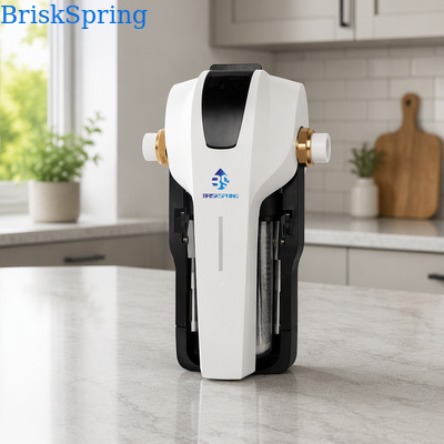 Compact Whole House Water Filter System with 15 L/min High Flow Quick Change Cartridge for Sediment Rust Chlorine Removal