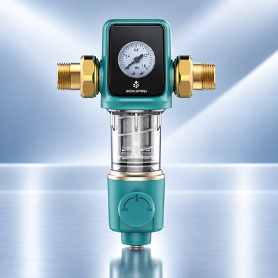 第10世代 全館浄水器 前置フィルター 40μm 濾過精度 水力駆動スクレーピング 再利用可能メッシュフィルター