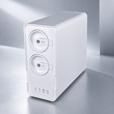TDSモニターと低騒音ブースターポンプ付き600GPDタンクレス逆浸透浄水器